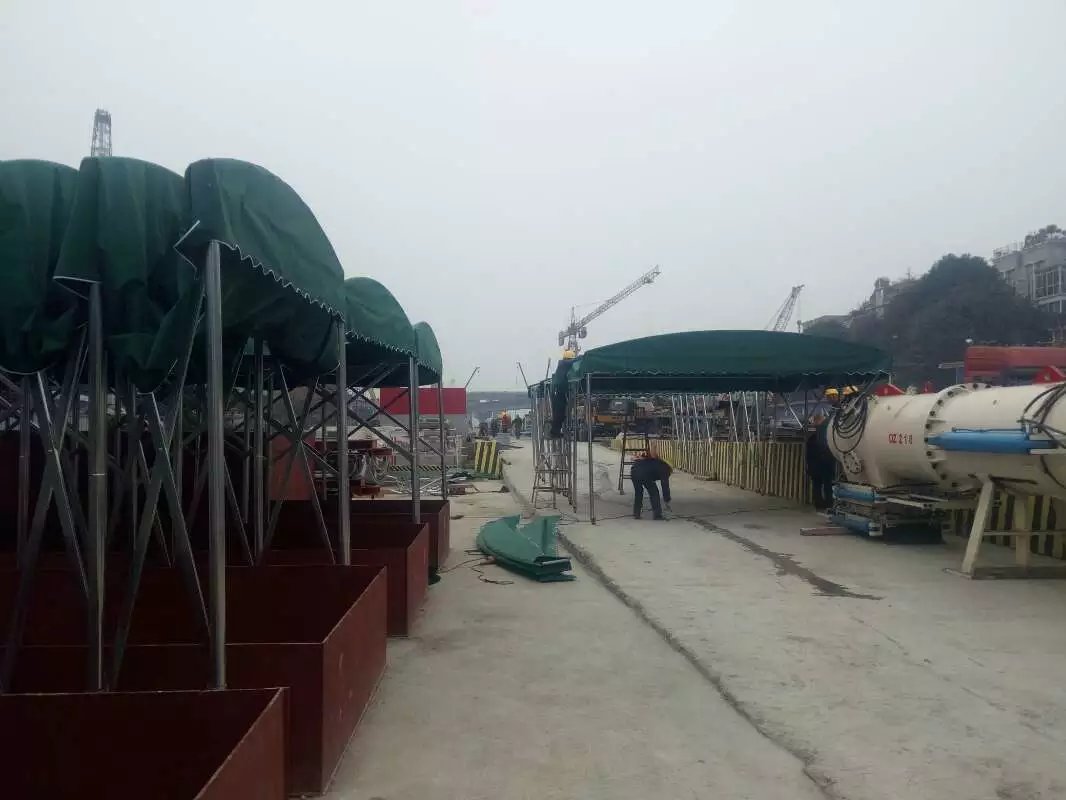 黄石西塞山区黄石西塞山区中铁二十一局工地移动施工棚